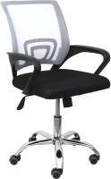 Кресло офисное AksHome Ricci (серый/черный) - 