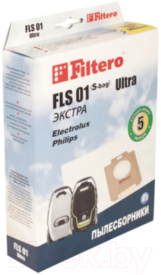 

Комплект пылесборников для пылесоса Filtero, Экстра Ultra FLS 01 S-bag