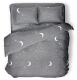 Комплект постельного белья Samsara Звездное небо на сером фоне 200-3 - 