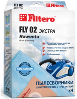Комплект пылесборников для пылесоса Filtero Экстра FLY 02 (4шт) - 