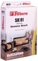 Комплект пылесборников для пылесоса Filtero Эконом SIE 01 (4шт) - 
