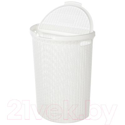 Корзина для белья Econova Eco Style / 431217616 (белый)