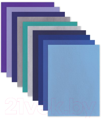 Изображение товара Набор фетра Остров Сокровищ Морской / 660655 (10л)