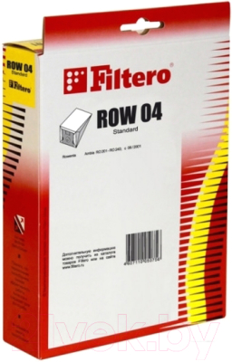 Комплект пылесборников для пылесоса Filtero Standard ROW 04 (5шт)