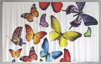 Шторы JoyArty Летящие бабочки / pox_11020 (145x180) - 