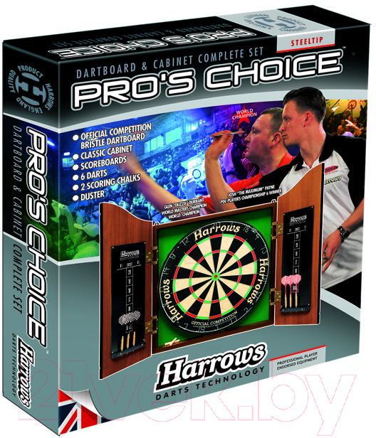 Кабинет для дартса Harrows Pro`s Choice Complete Darts Set / 840HREA404