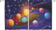 Гардины JoyArty Краски солнечной системы / pox_5340 (145x180) - 