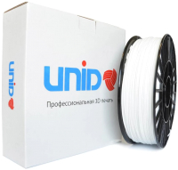 Пластик для 3D-печати Unid PLA 1.75мм 0.8кг (белый) - 