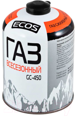 Газовый баллон туристический ECOS GC-450 / 140541