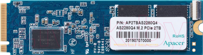 SSD диск Apacer AS2280Q4 2TB (AP2TBAS2280Q4-1)