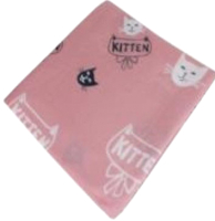Плед Belezza Kitten 120x150 (розовый) - 