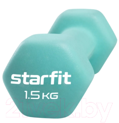 Гантель Starfit DB-201 (1.5кг, мятный)