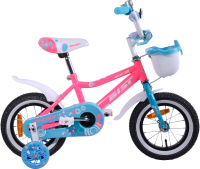 Детский велосипед AIST Wiki 2021 (12, розовый) - 