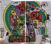 

Шторы JoyArty, Пришельцы / pox_31614