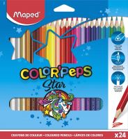 Набор цветных карандашей Maped Color Peps / 183224 (24шт) - 