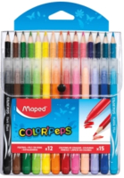 Набор цветных карандашей Maped С фломастерами Jungle / 897412 - 