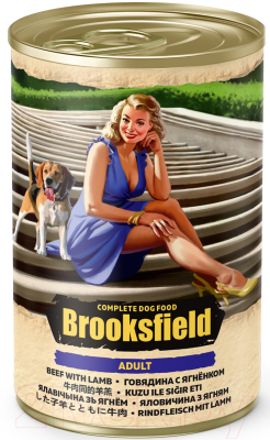 

Корм для собак Brooksfield, Adult Dog Говядина с ягненком и рисом / 5654003