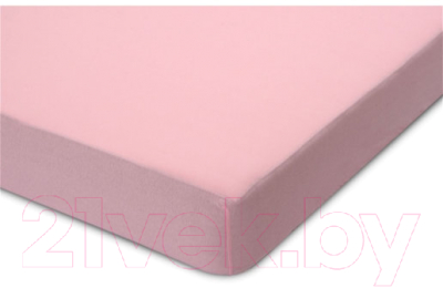 Простыня Belezza 055 140x200x20 (розовый)