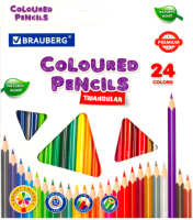 Набор цветных карандашей Brauberg Premium / 181653 (24цв) - 