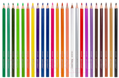 Набор цветных карандашей Brauberg Premium / 181653 (24цв)