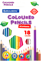 Набор цветных карандашей Brauberg Premium / 181657 (18цв) - 