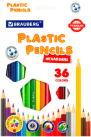 Набор цветных карандашей Brauberg Premium / 181669 (36цв) - 