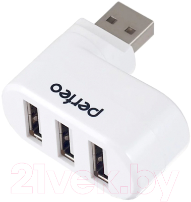 USB-хаб Perfeo 3 Port PF-VI-H024 / PF-4281 (белый)