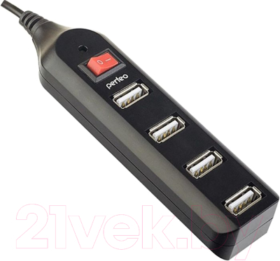 

USB-хаб Perfeo, 4 Port PF-HYD-6001H / PF-A4884