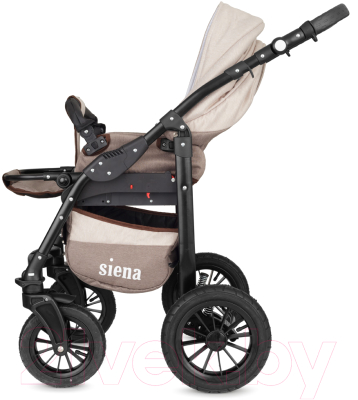 Детская универсальная коляска Rant Siena 2 в 1 (коричневый/бежевый)