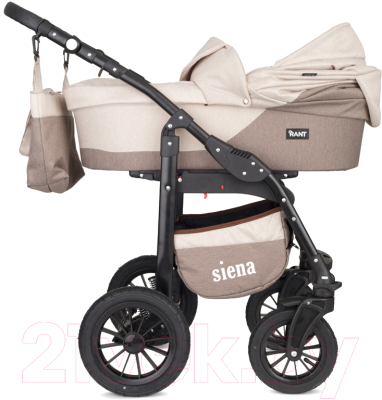 Детская универсальная коляска Rant Siena 2 в 1 (коричневый/бежевый)