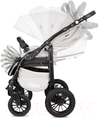 Детская универсальная коляска Rant Siena 2 в 1 (06, светло-бежевый)