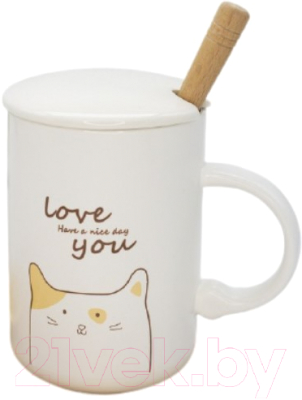 

Кружка Михи Михи, Котик Love You / MM09875
