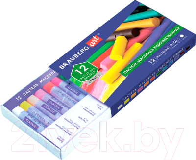 Изображение товара Пастель масляная Brauberg Art Classic / 181447 (12цв)