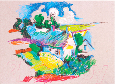 Изображение товара Пастель масляная Brauberg Art Classic / 181447 (12цв)