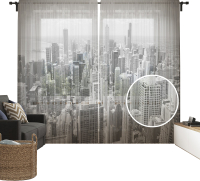 

Гардины JoyArty, Ретро город с высоты / tul_11266