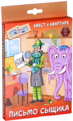 

Настольная игра Правильные Игры, Квест в квартире. Письмо сыщика / 51-01-01