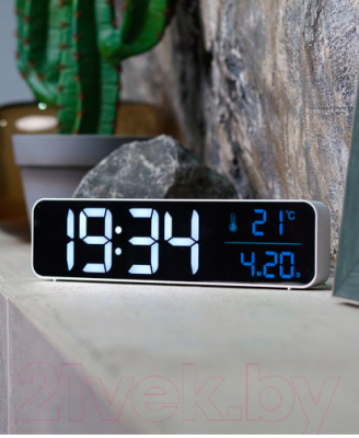Настенные и настольные часы ArtStyle CL-W81WBL (белый/белый/синий)