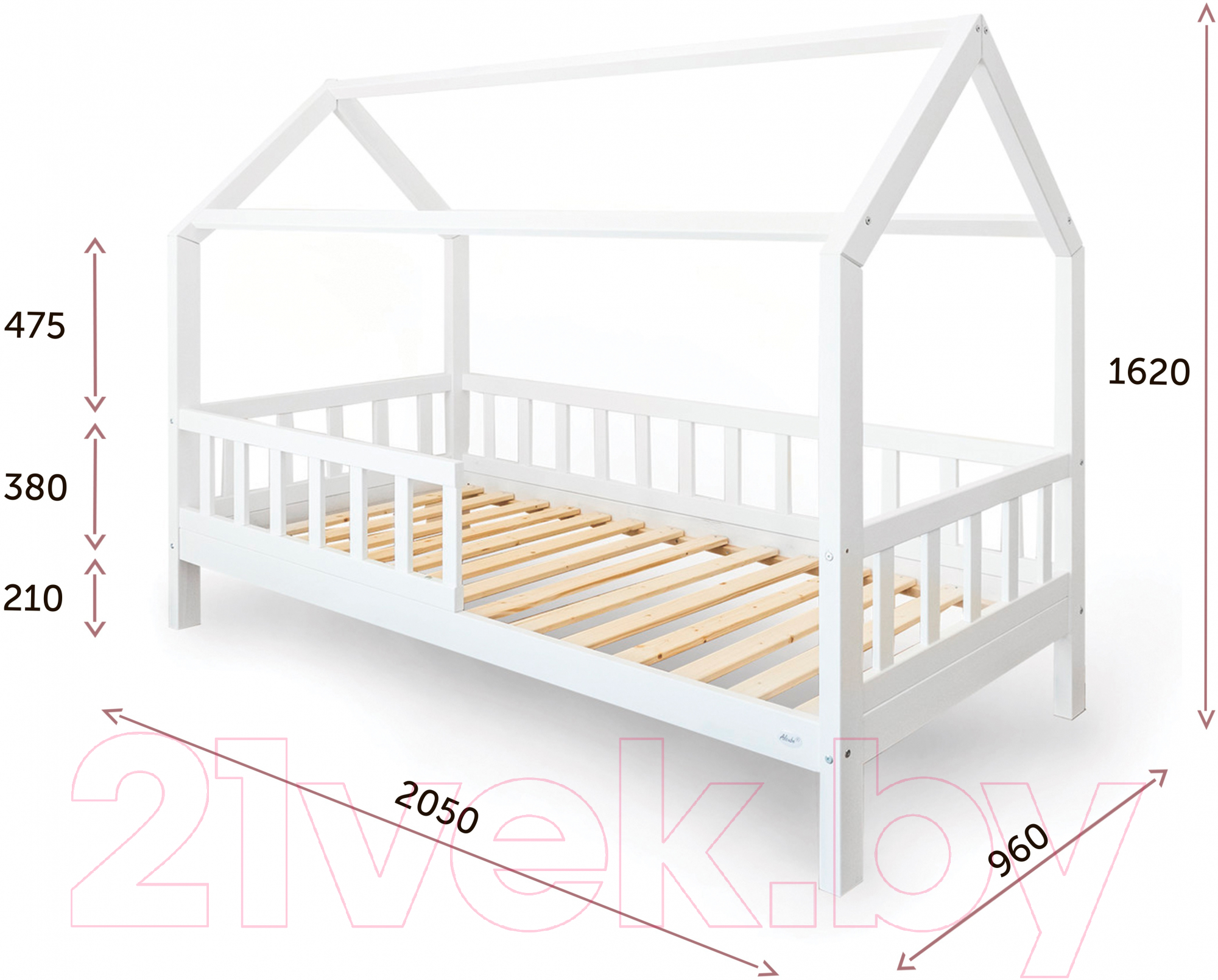 Стилизованная кровать детская Millwood SweetDreams 2
