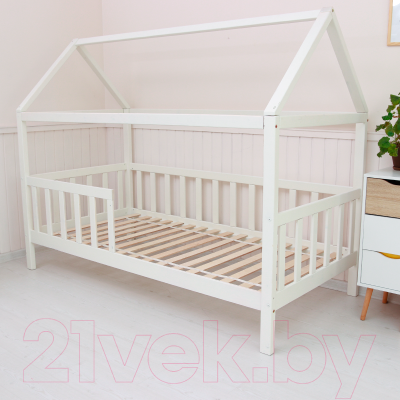 Стилизованная кровать детская Millwood SweetDreams 3 (сосна белая)