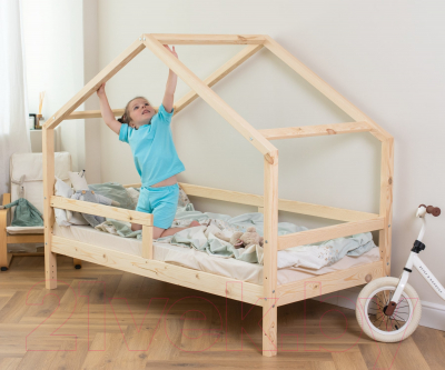 Стилизованная кровать детская Millwood SweetDreams 6 (сосна натуральная)