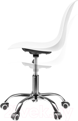 Кресло офисное Mio Tesoro Джианна  SC-407 (белый/хром)
