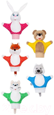 Набор кукол-перчаток Roxy-Kids 5 персонажей / RHT-001