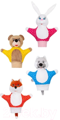 Набор кукол-перчаток Roxy-Kids 4 персонажа / RHT-002
