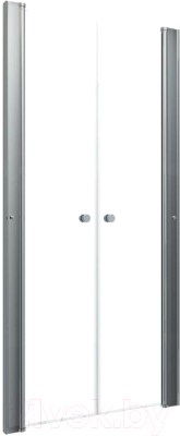 Душевая дверь Triton Дабл 100x185 (прозрачное стекло)