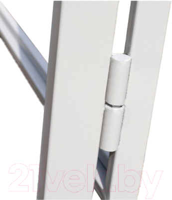 Калитка КомфортПром 1600x1000 / 11020111 (грунтованный серый, 2 столба)