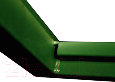 Калитка КомфортПром Модерн 1030x1000 / 11020121 (зеленый, 2 столба)