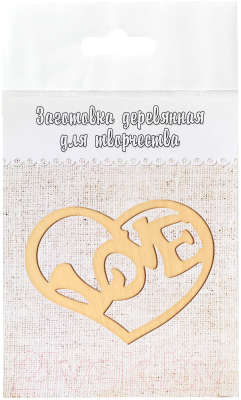 

Заготовка для творчества ПАЛИТРА, Сердце Love / 360У