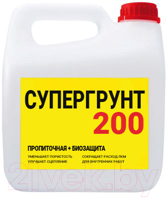 

Грунтовка Super Decor, Супергрунт 200 концентрат