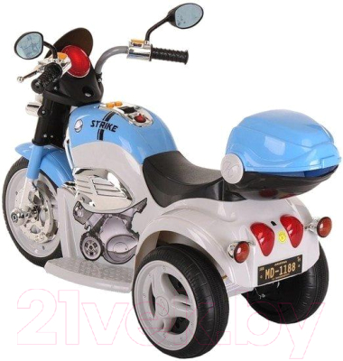 Детский мотоцикл Pituso MD-1188 (белый/голубой)