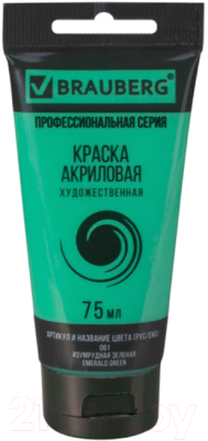 

Акриловая краска Brauberg, Зеленый, Art Classic / 191102